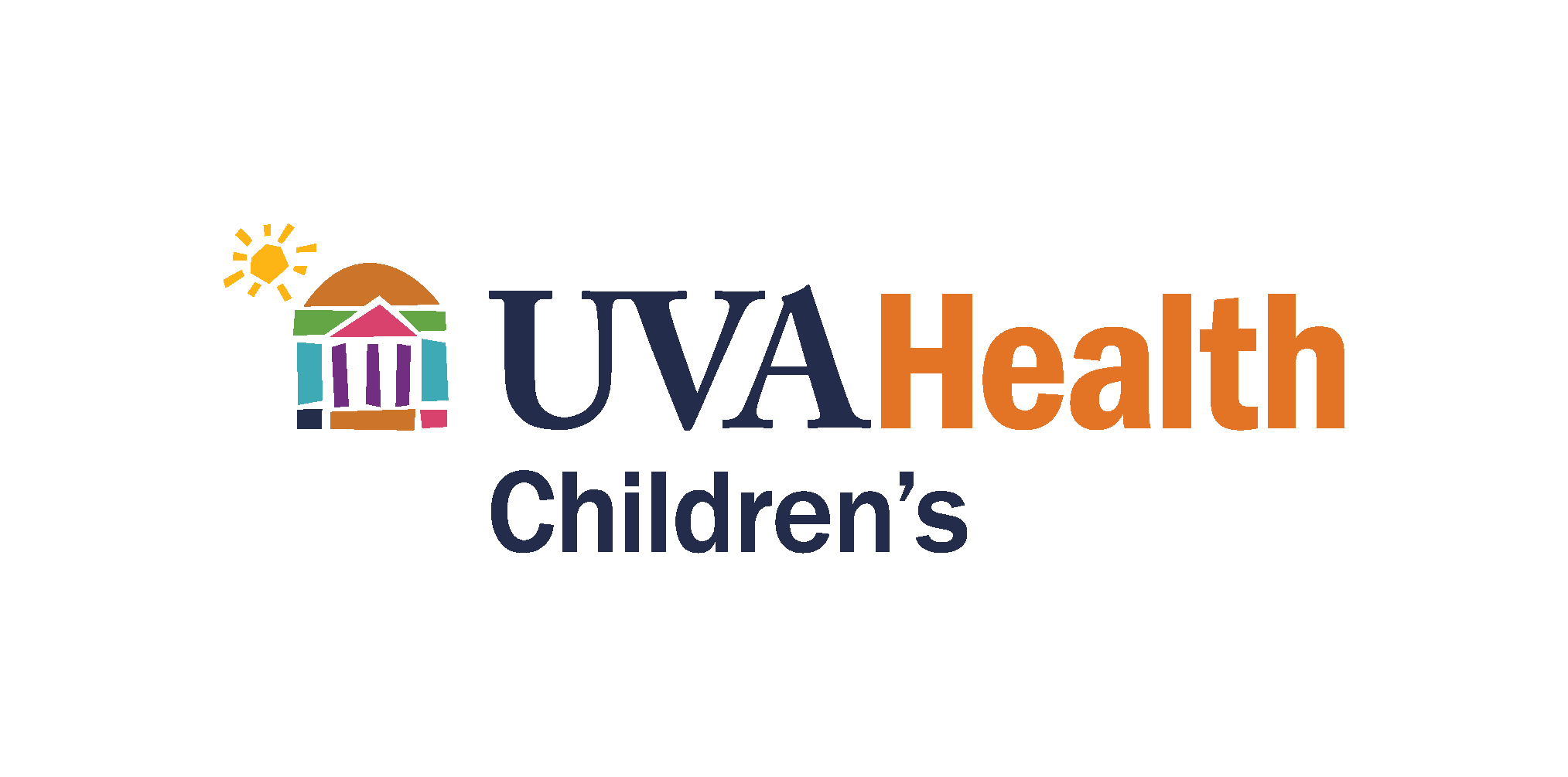 UVA Health Children's preferred color logo