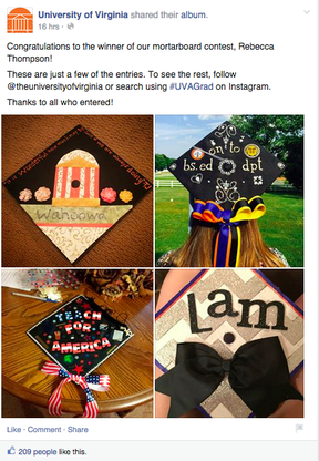 Example of positive content to post on social media