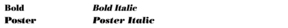 Bodoni fonts