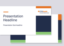 UVA Health University Medical Center PowerPoint template: Green Version