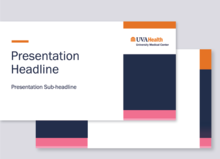 UVA Health University Medical Center PowerPoint template: Red Version