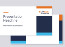 UVA Health UVA Physicians Group PowerPoint template: Cyan Version