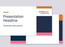 UVA Health UVA Physicians Group PowerPoint template: Red Version